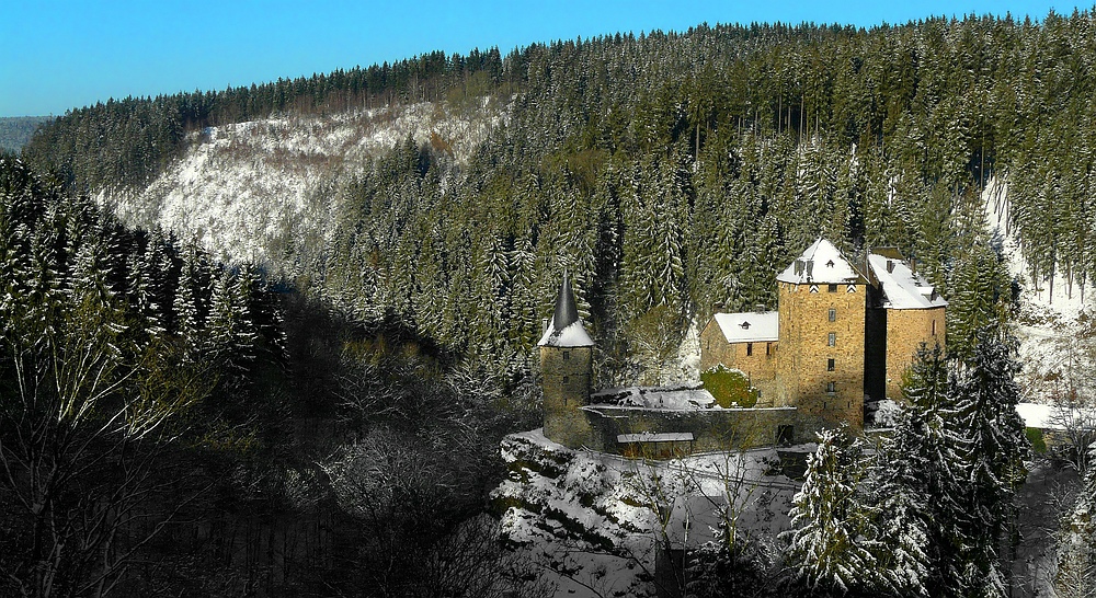 Castle ‘Reinhardstein’ at Robertville (Belgium)