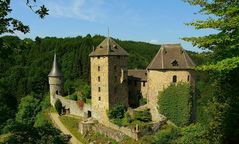 Castle 'Reinhardstein' at Robertville (Belgium)