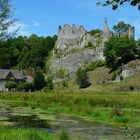 Castle ruins 'Montaigle' at Falaën (Belgium)