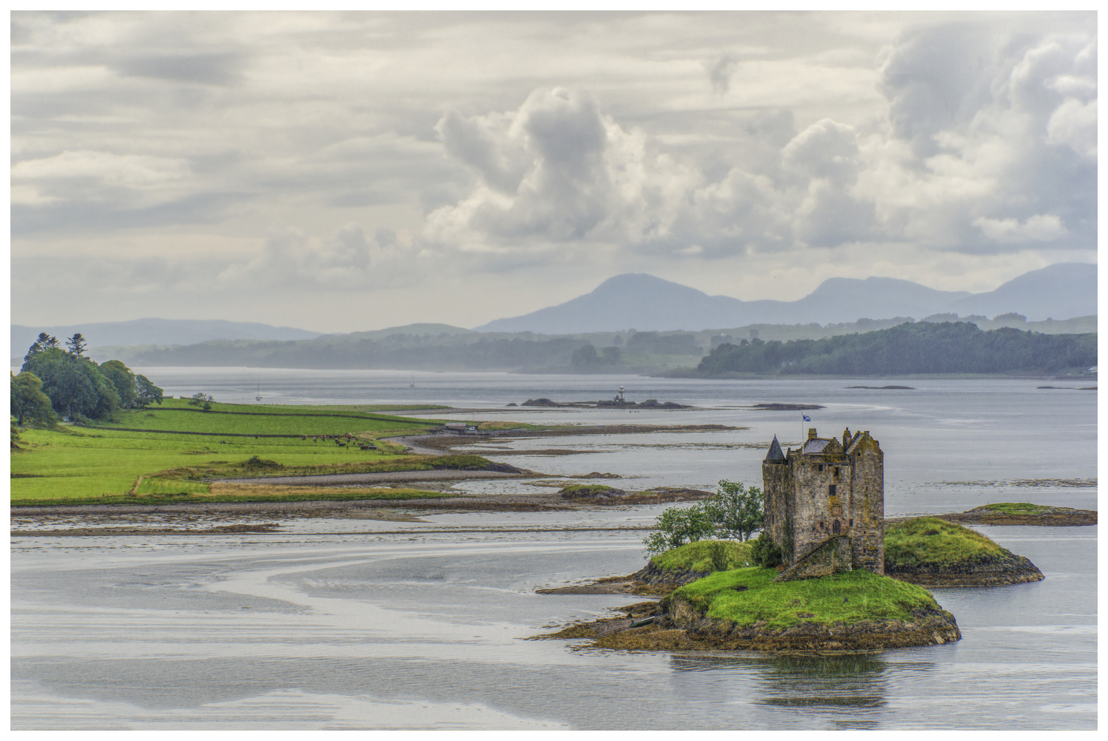 Castle Stalker am Loch Linnhe