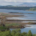 Castle Stalker in Argyll, Scotland