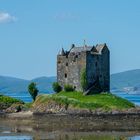 Castle Stalker in der Nähe von Oban (Schottland)