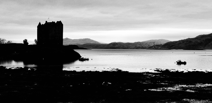 Castle Stalker in Schottland 