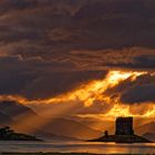 Castle Stalker sunset