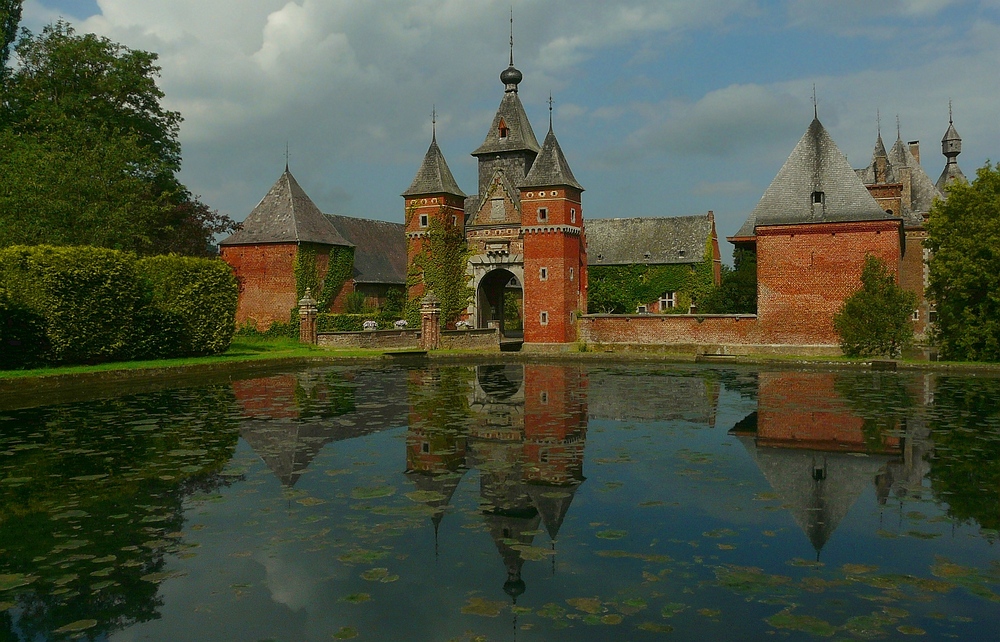 Castle ‘the Commandery’ at Sint-Pieters-Voeren (Belgium)