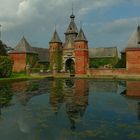 Castle ‘the Commandery’ at Sint-Pieters-Voeren (Belgium)