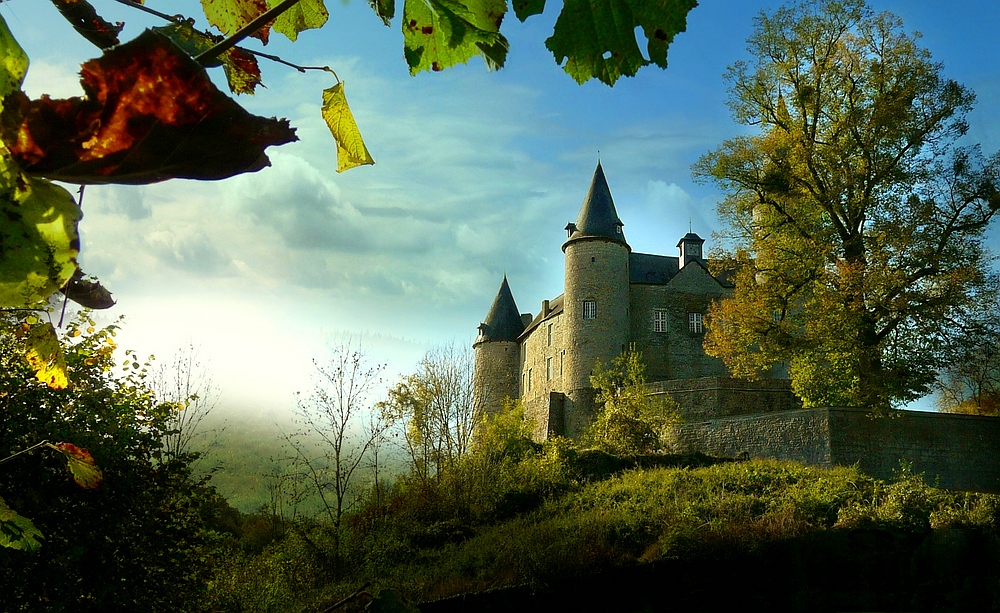 Castle ‘Vêves’ at Celles (Belgium)