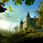 Castle ‘Vêves’ at Celles (Belgium)