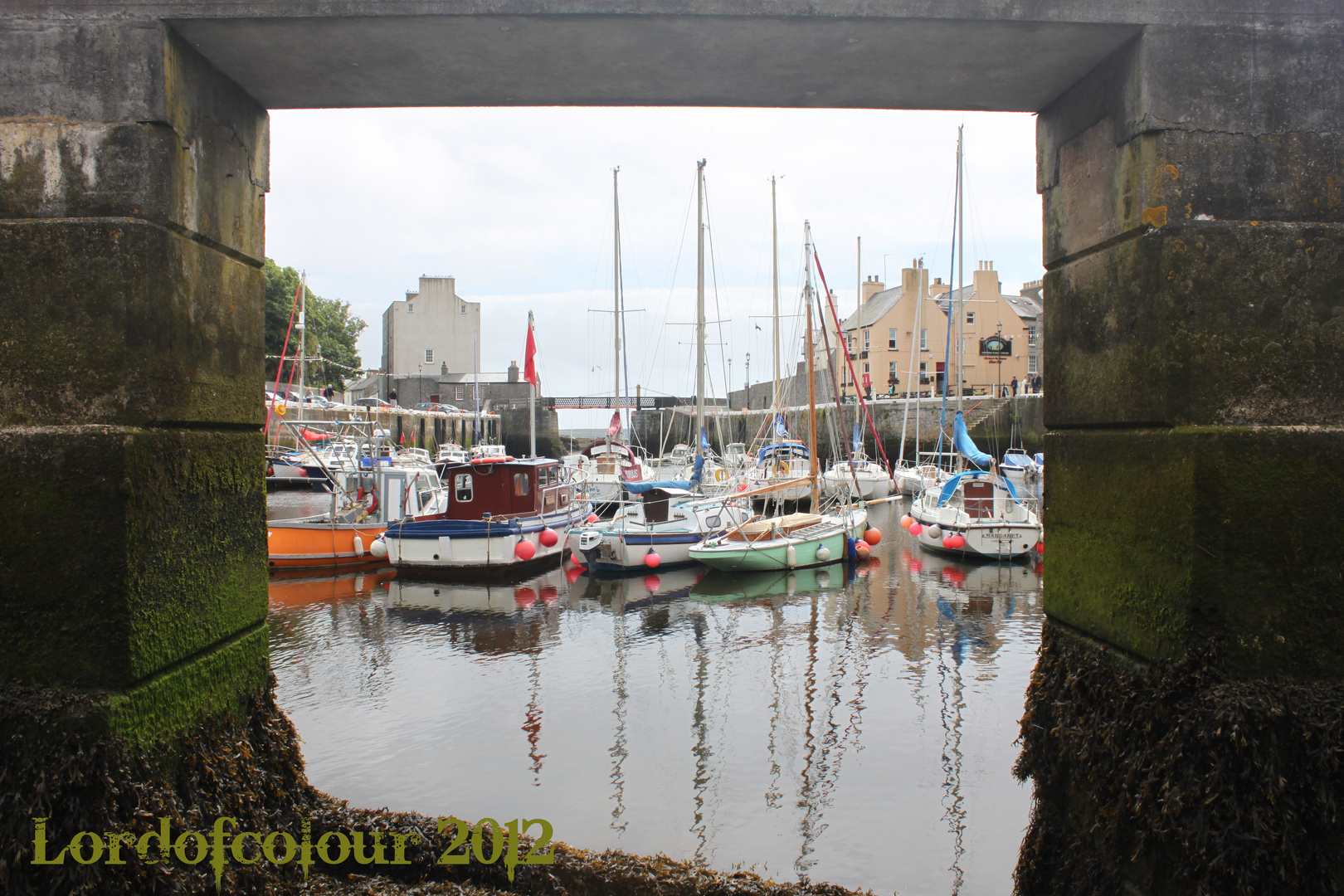 Castletown Harbour at Low-Tide