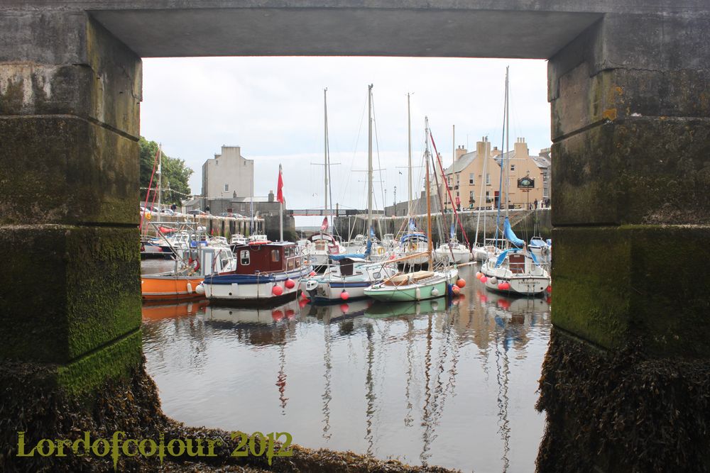 Castletown Harbour at Low-Tide