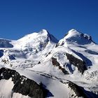 Castor 4228 m und Pollux 4092 m zwei phantastische Viertausender im Wallis