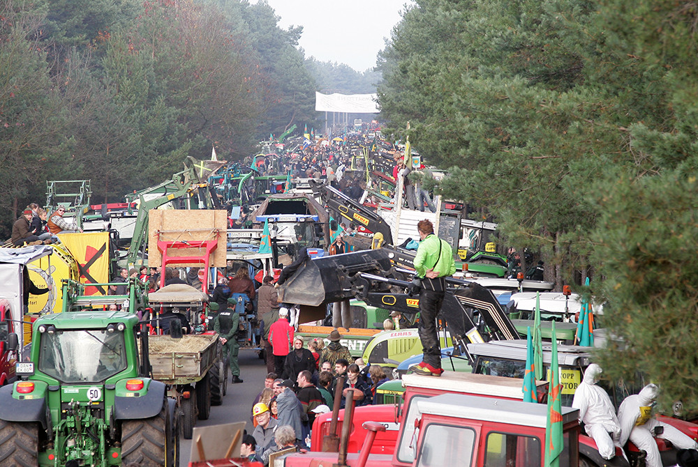 Castor-Demo in Gorleben