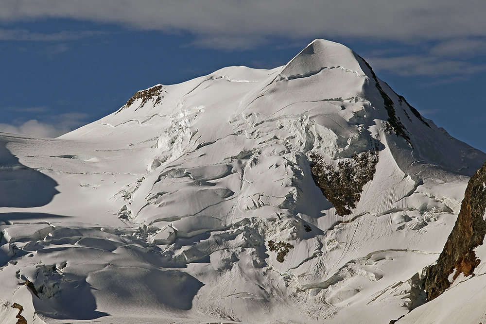 Castor mit 4228m der höhere der Walliser Zwillinge