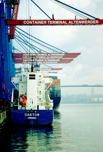 castor transport in hamburg entdeckt