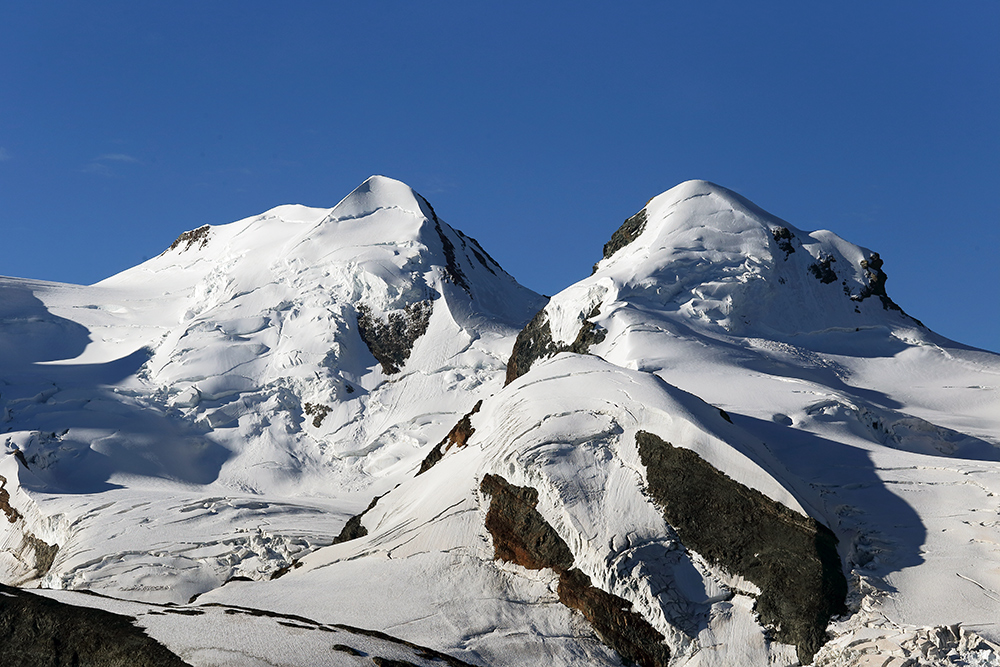 Castor und Pollux die beiden Walliser Bergzwilling