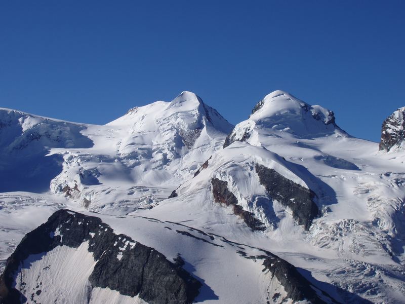 Castor und Pollux, zwei tolle Viertausender zwischen Breihorn und