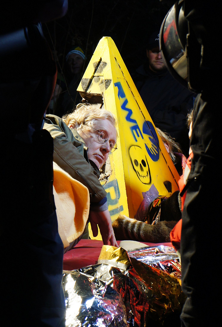 Castortransport 2011 - Widerstand der Bäuerlichen Notgemeinschaft