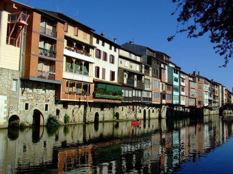 Castres à hauteur d'eau