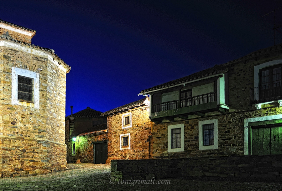 Castrillo, cae la noche