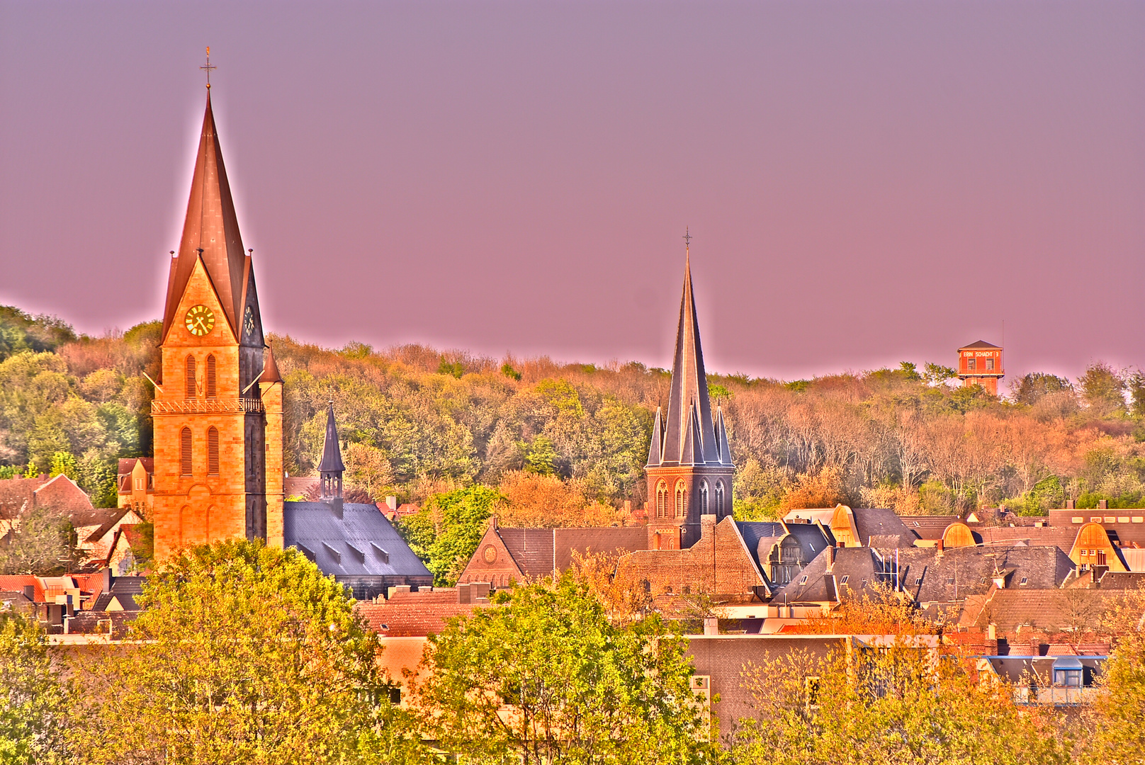 Castrop-Rauxel Skyline April 2019 