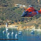 *** Catalina Island fly-by HH-65C² - USCG Air Station Los Angeles 01.10.2009 ***