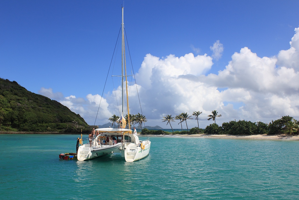 catamaran au paradis