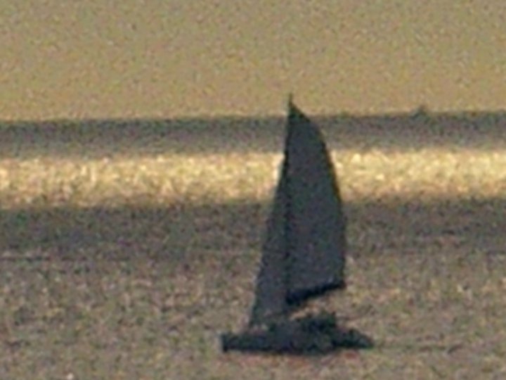 Catamaran on Manila Bay