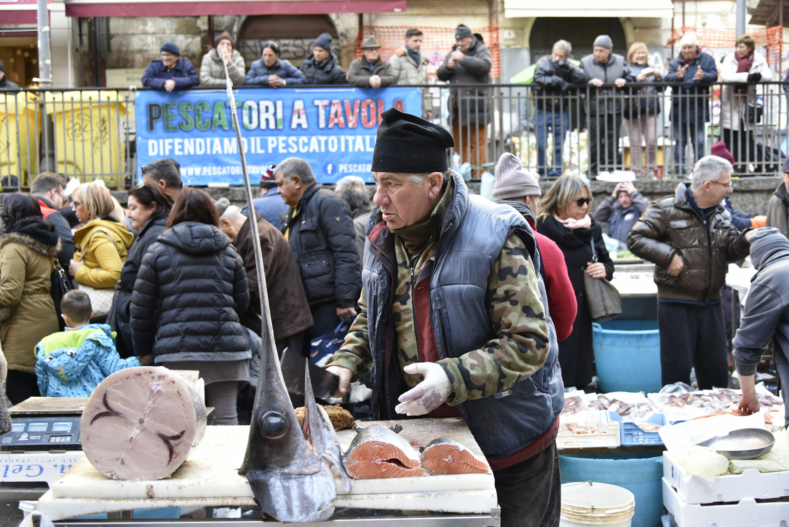 Catania mercato del pesce