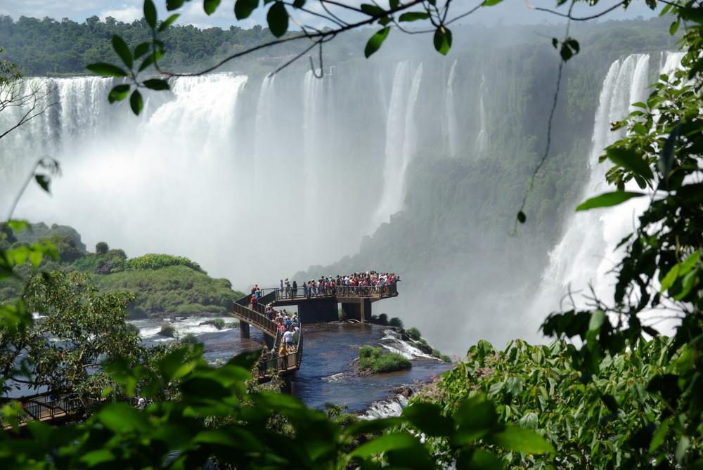 Cataratas de Iguazú desde Brasil