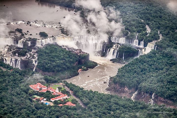 Cataratas desde el aire