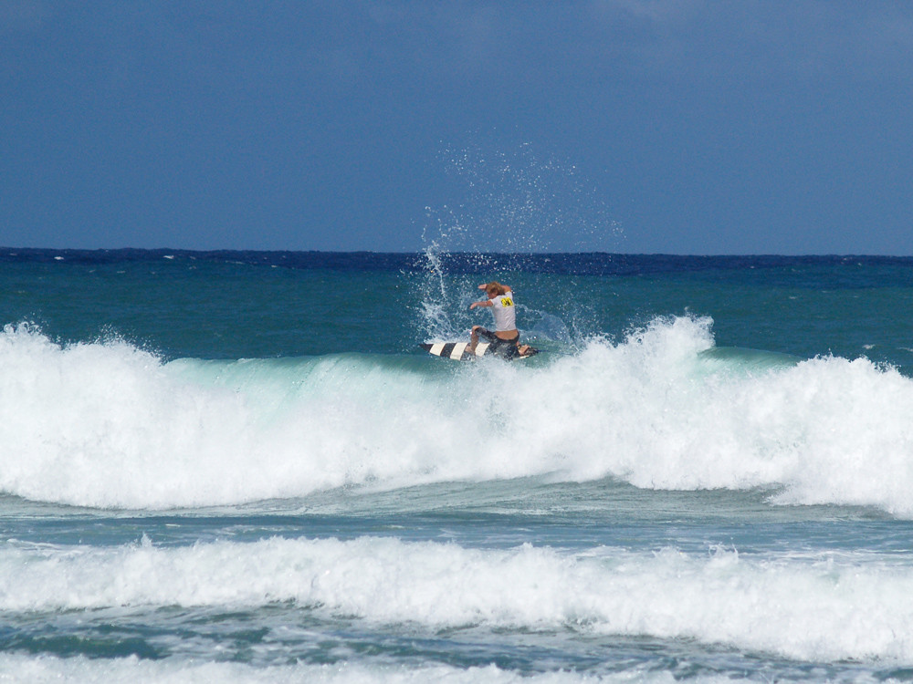 "Catch a wave, and you'll sit on top of the world"