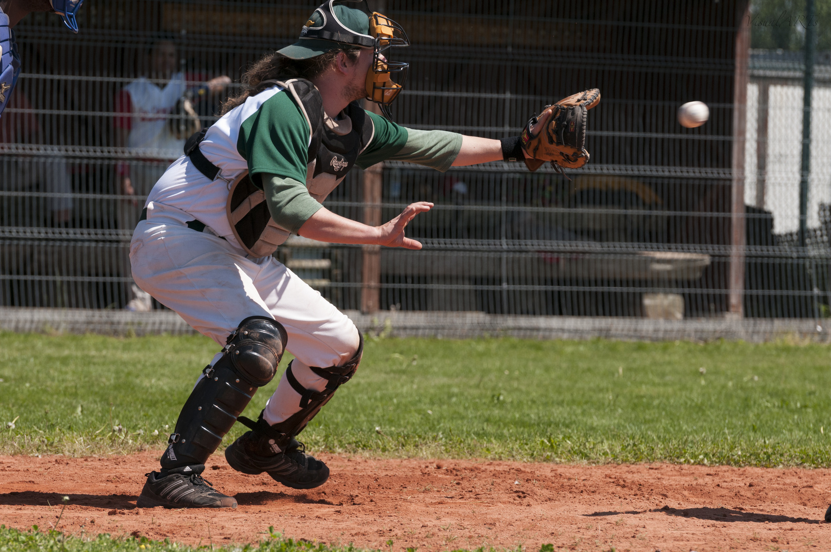 Catcher at work