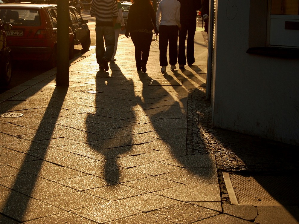 Catching the fading sun...