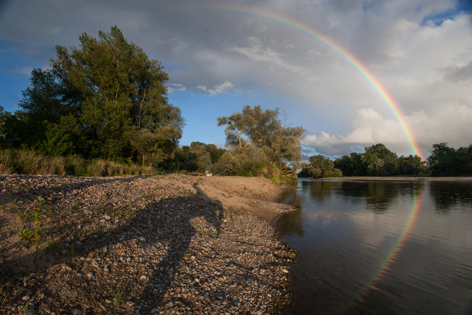 Catching the rainbow