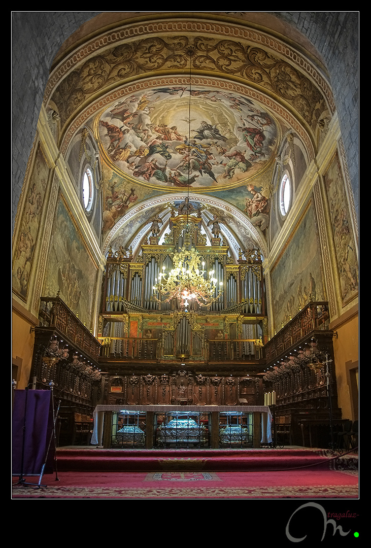 Catedral de Jaca... Abside central y altar mayor