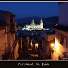 Catedral de Jaén de noche