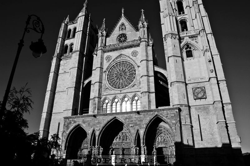 CATEDRAL DE LEÓN (Vista principal)