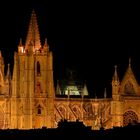 Catedral de León, nocturna