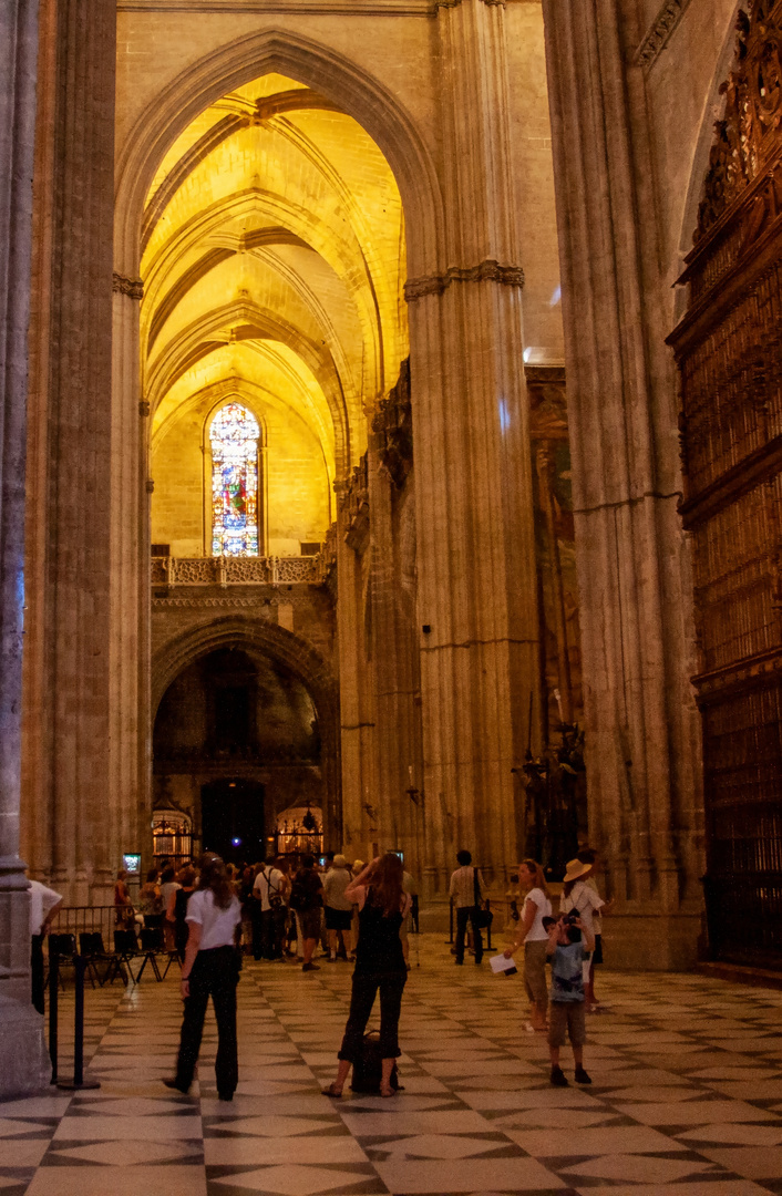 Catedral de Sevilla: ein überwältigender Eindruck - selbst für Kinder