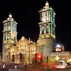 Catedral Puebla, México (nocturna)
