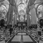 catedral sevilla bw