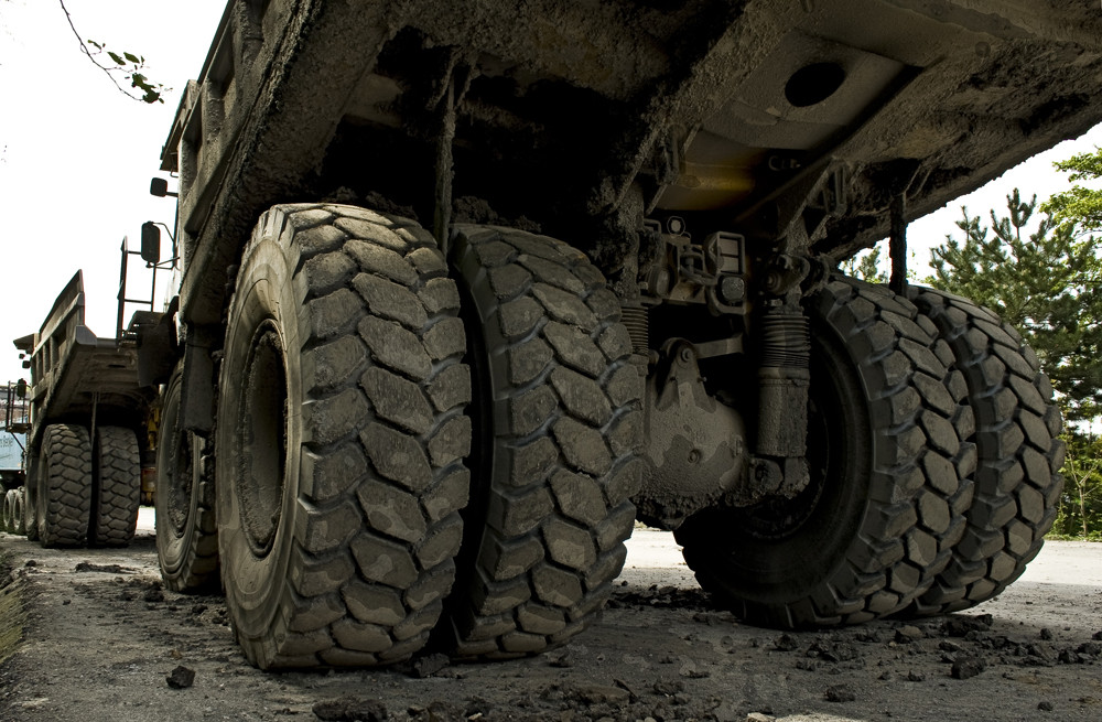 Caterpillar Quarry Truck 775E Hinterachse