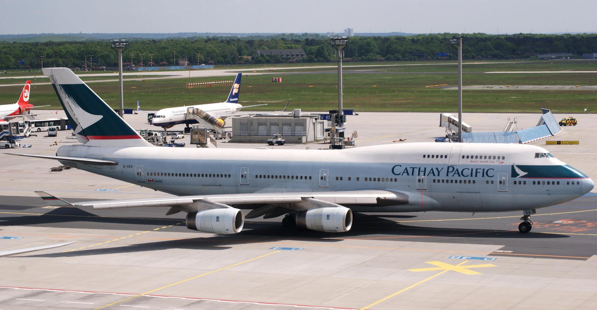 Cathay Pacific 747