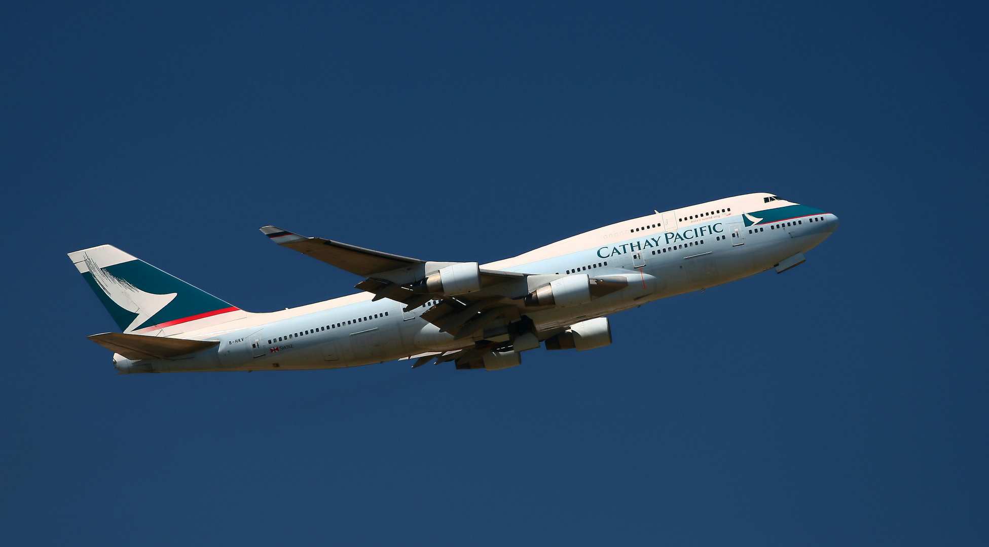 Cathay Pacific Airways Boeing 747-412