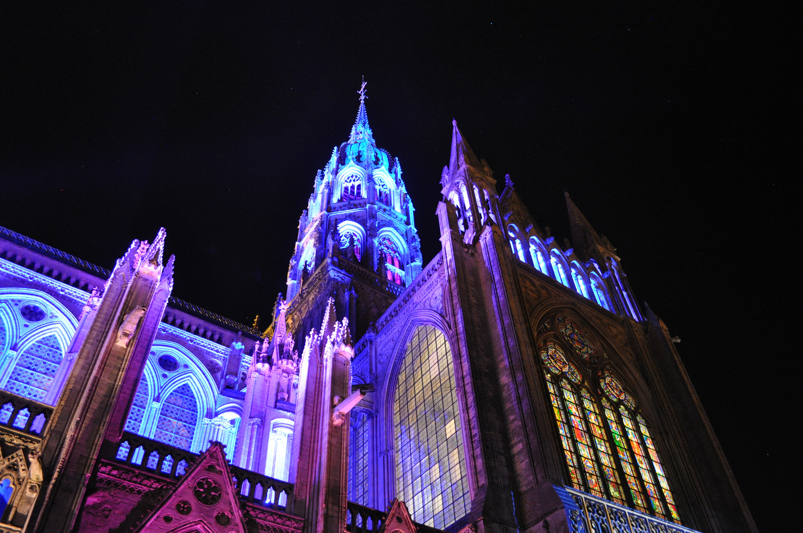 Cathedral de Bayeux Nuit/Nacht