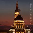 Cathedral in the evening illumination