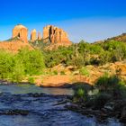 Cathedral Rock im Abendlicht