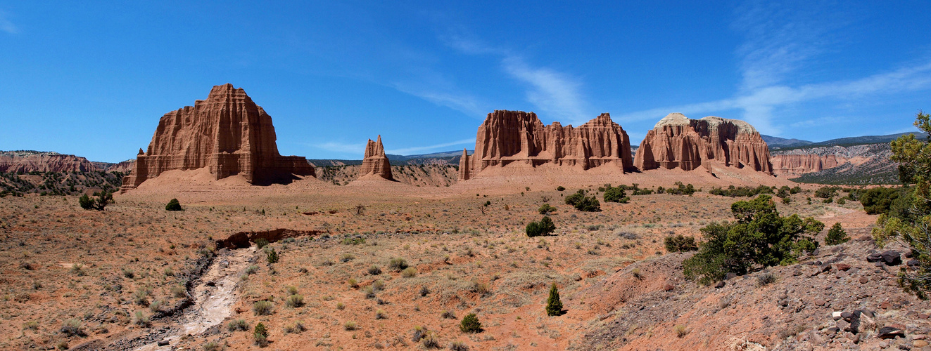 Cathedral Valley Panorama