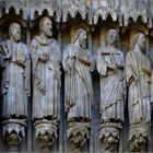 Cathédrale d'Amiens / Statues du portail central  