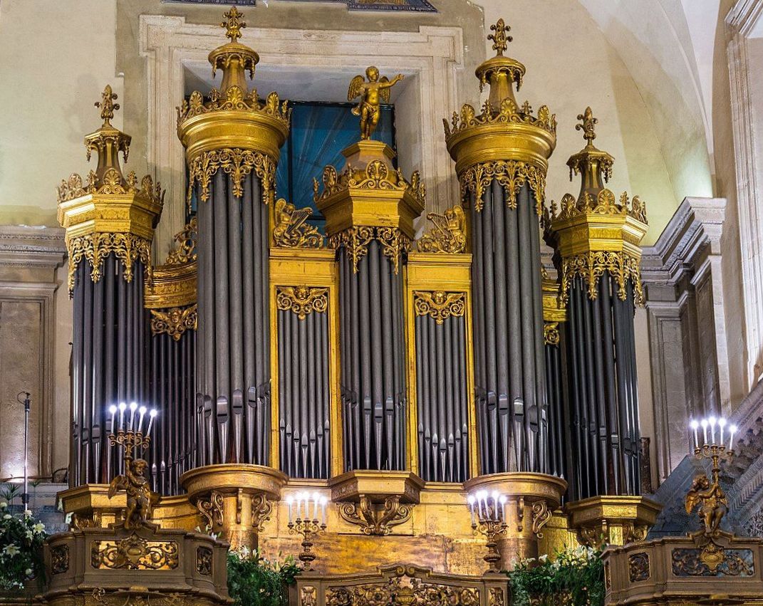 Cathédrale de Catane, les orgues